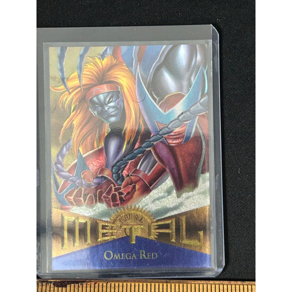 Marvel Metal Omega Red Trading Card 1995 Fleer